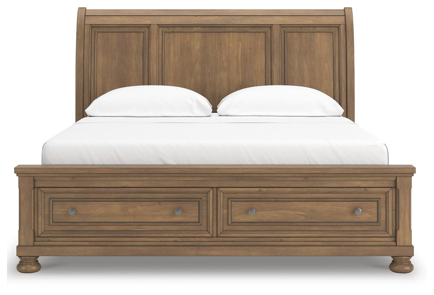 Cama tipo trineo Feddinger California King con almacenamiento