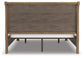 Cama tipo trineo Feddinger California King con almacenamiento