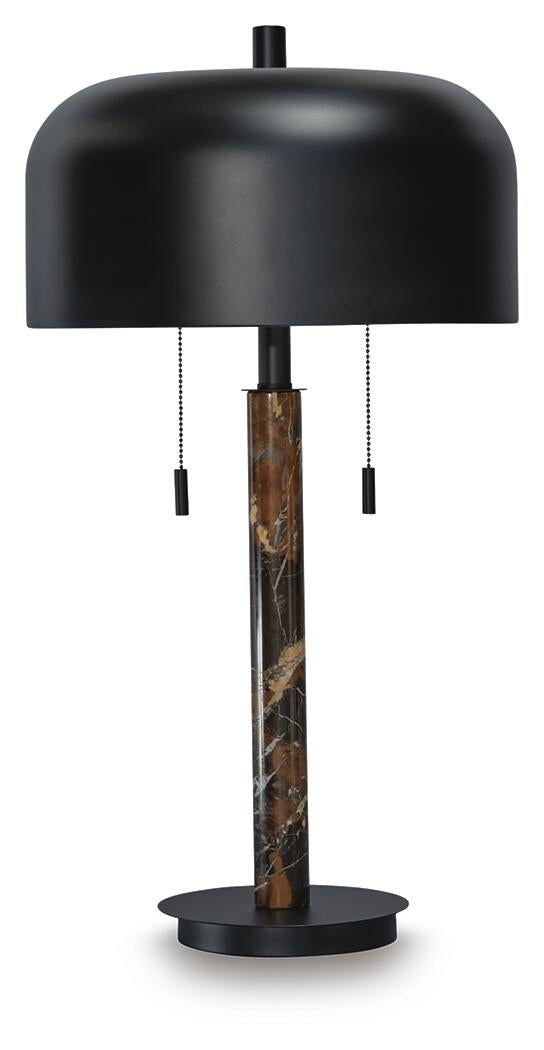Ashley Express - Lámpara de mesa de metal Alanbert (1 unidad)