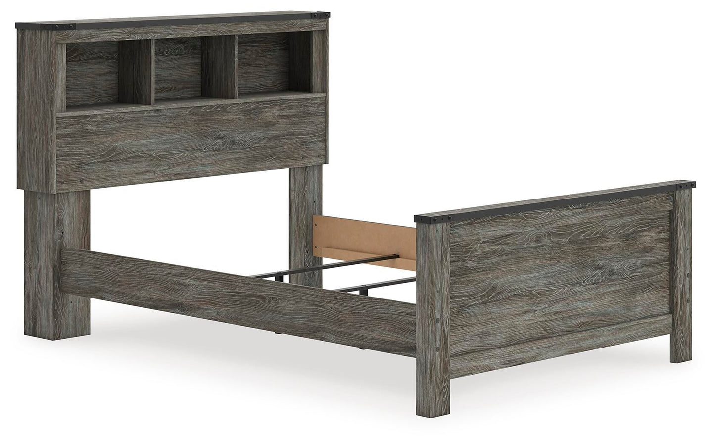 Ashley Express - Cama Frandern con estantes y librería