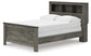 Ashley Express - Cama Frandern con estantes y librería