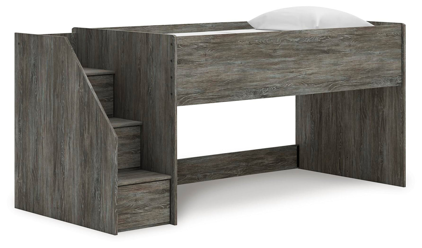 Cama alta individual Frandern