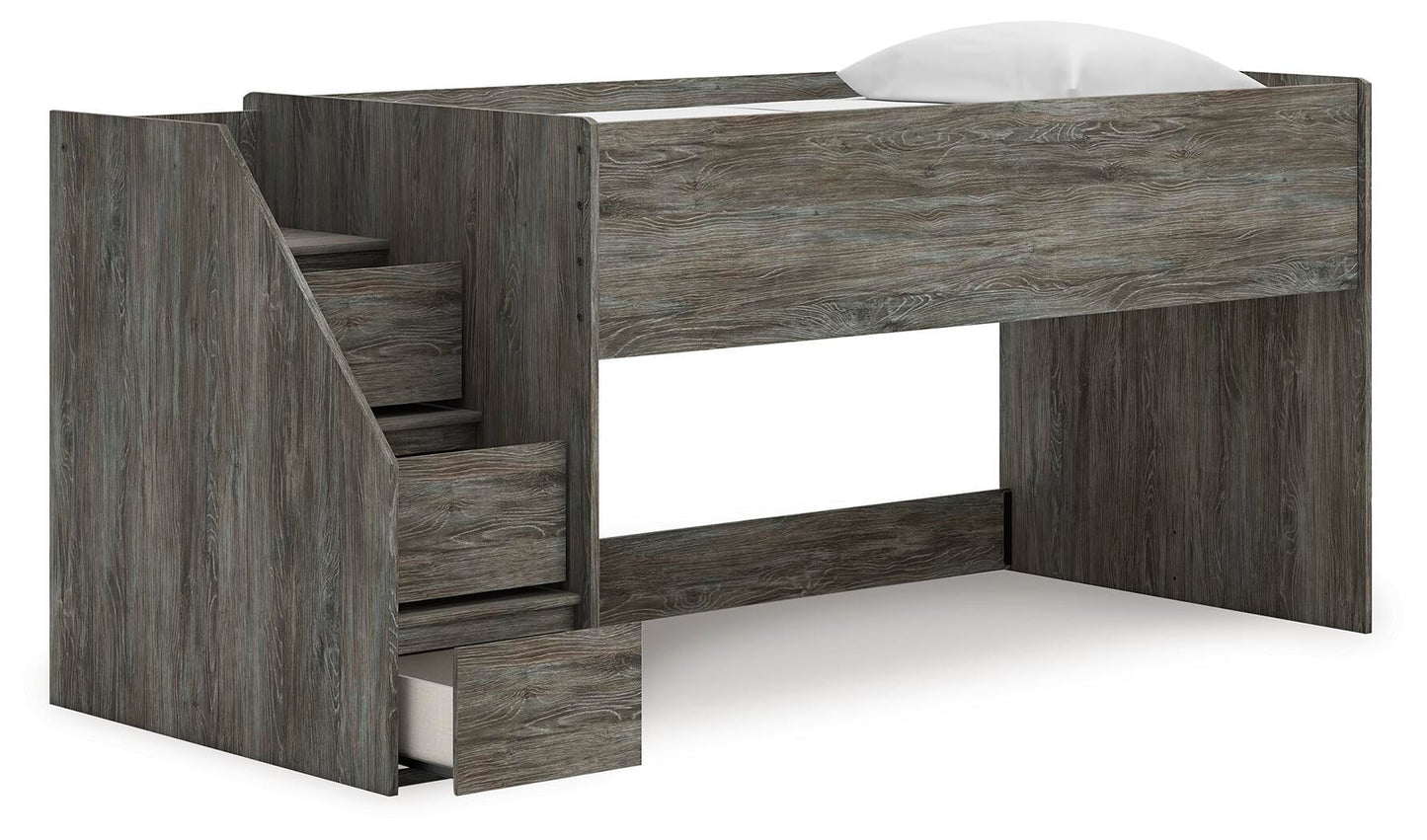 Cama alta individual Frandern
