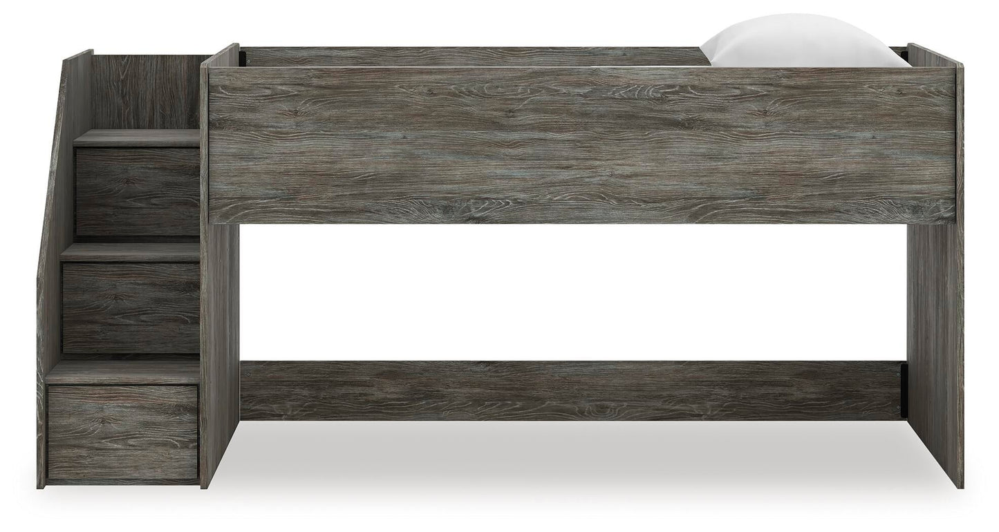 Cama alta individual Frandern