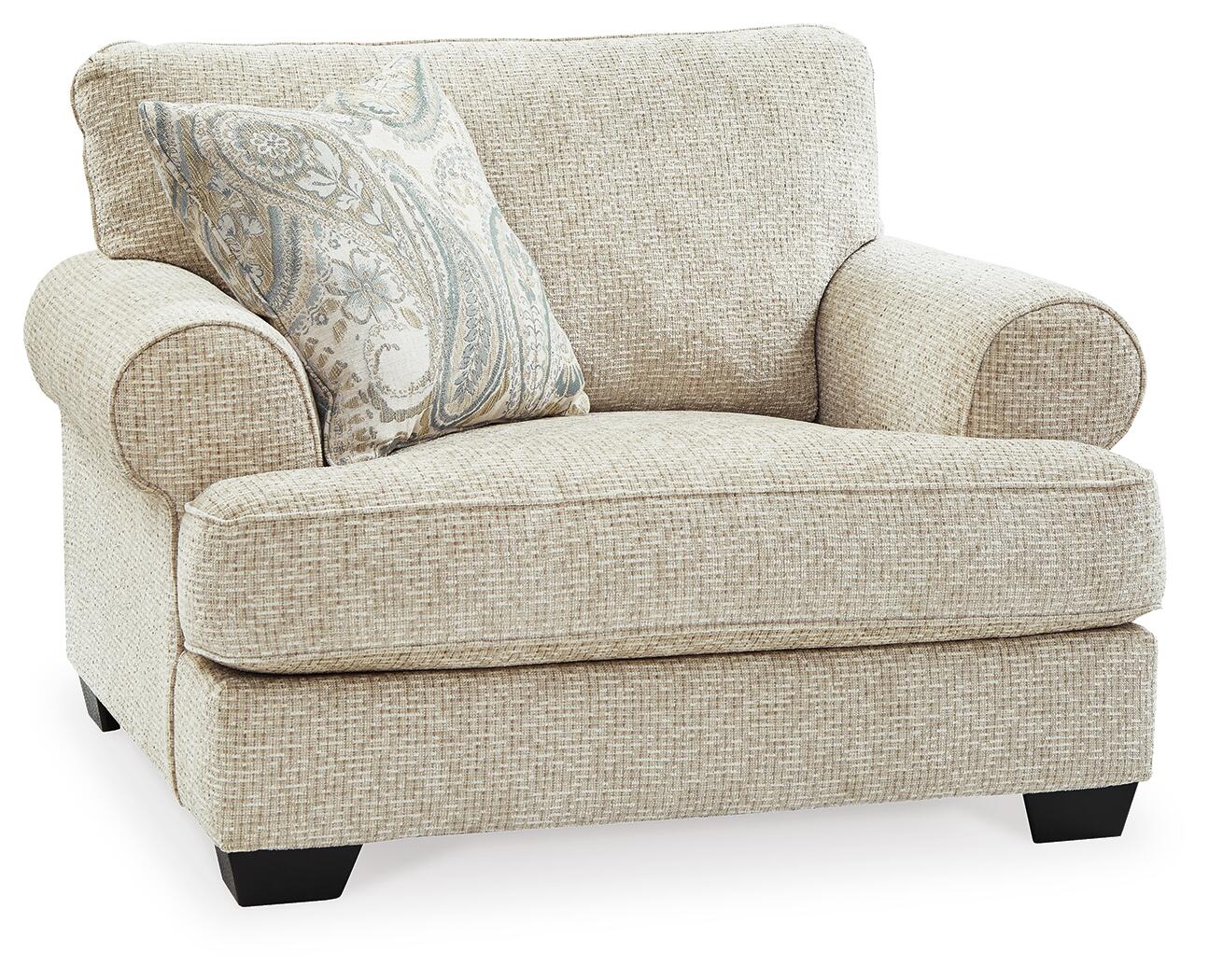 Sofá, loveseat, silla y otomana Monaghan