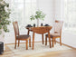 Ashley Express - Mesa de comedor Berringer y dos sillas