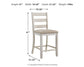 Ashley Express - Mesa de comedor Skempton de altura de mostrador y 4 taburetes