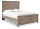 Cama Culverbach con paneles completos y tocador con espejo