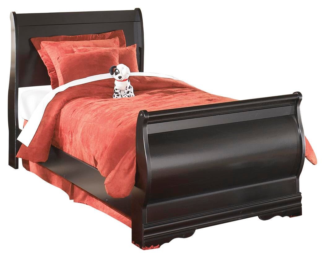 Cama de tres plazas Huey Vineyard con tocador con espejo