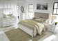 Cama Kanwyn Queen con paneles y tocador con espejo