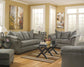 Sofá, loveseat, silla y otomana