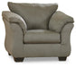 Sofá, loveseat, silla y otomana