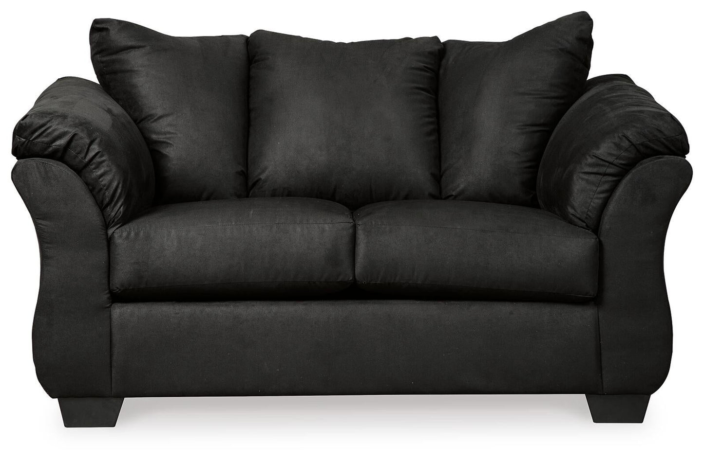 Sofá, loveseat, silla y otomana