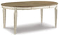 Mesa de comedor Realyn y 4 sillas