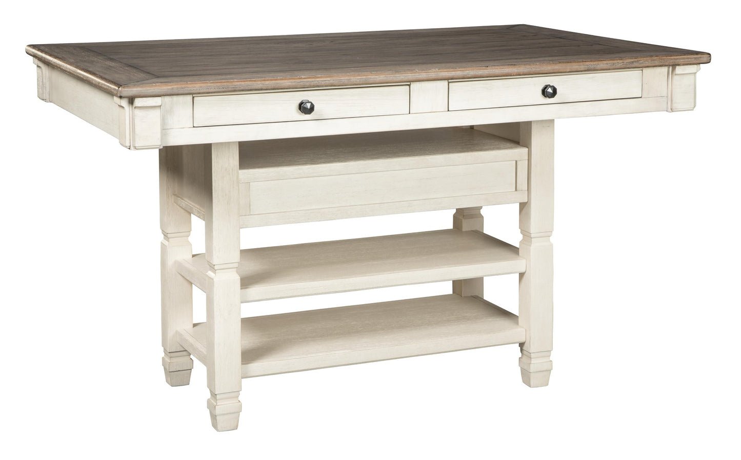Mesa de comedor Bolanburg de altura de mostrador y 6 taburetes