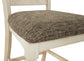 Mesa de comedor Bolanburg de altura de mostrador y 6 taburetes