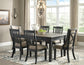 Ashley Express - Silla auxiliar UPH para comedor Tyler Creek (2 unidades)