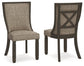 Ashley Express - Silla auxiliar UPH para comedor Tyler Creek (2 unidades)