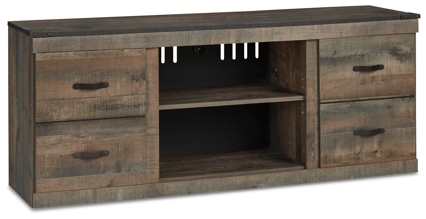 Ashley Express - Soporte para TV Trinell LG con opción de chimenea