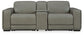 Loveseat seccional reclinable eléctrico de 3 piezas Correze