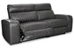 Loveseat seccional reclinable eléctrico de dos piezas Samperstone