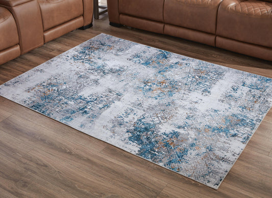 Ashley Express - Alfombra lavable mediana Garyard